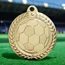 Champion Embossed Football Gold Mini Medal