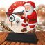 Santa Rifle Shooting Christmas Trophy