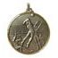 Diamond Edged Volleyball Silver Medal