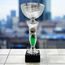 Finsbury Silver and Green Logo Insert Cup