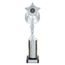 Unity Silver Column Trophy (FREE LOGO)