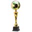 Werner Gold and Green Football Trophy