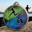 Aquathlon Colour Texture 3D Print Medal