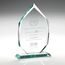 Zeta Jade Glass Engraved Award in Wooden Case