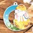 Easter Bunny Cracked Egg Medal