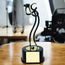 Valencia Photography Handmade Metal Trophy