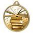 Reading and Literature Classic Texture 3D Print Gold Medal