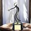 Valencia Pistol Shooting Handmade Metal Trophy