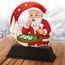 Santa Poker Card Game Christmas Trophy