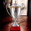Maldini Silver Plated Cup with Gold Trim & Lid