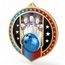 Sentinel Ten Pin Bowling Stainless Steel Medal