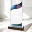 United Electronic Darts Acrylic Wood Fusion Trophy