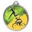 Duathlon Colour Texture 3D Print Silver Medal