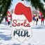Christmas Santa Run Hat Medal