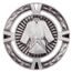 V-Tech Martial Arts Silver Medal 60mm