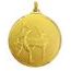 Diamond Edged Table Tennis Gold Medal