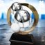 Onyx Stainless Steel Petanque Trophy