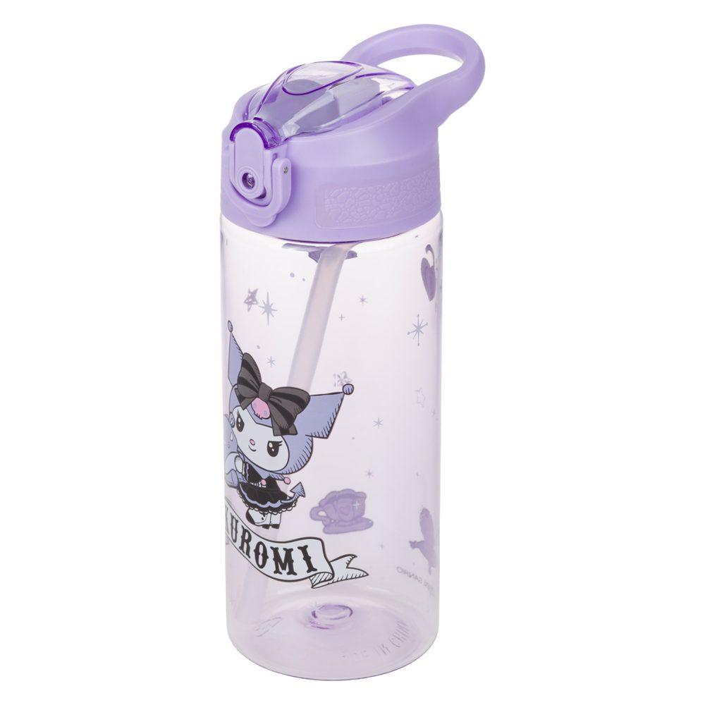 BAAGL Tritanová láhev na pití s brčkem Kuromi Fortune Dream, 500 ml