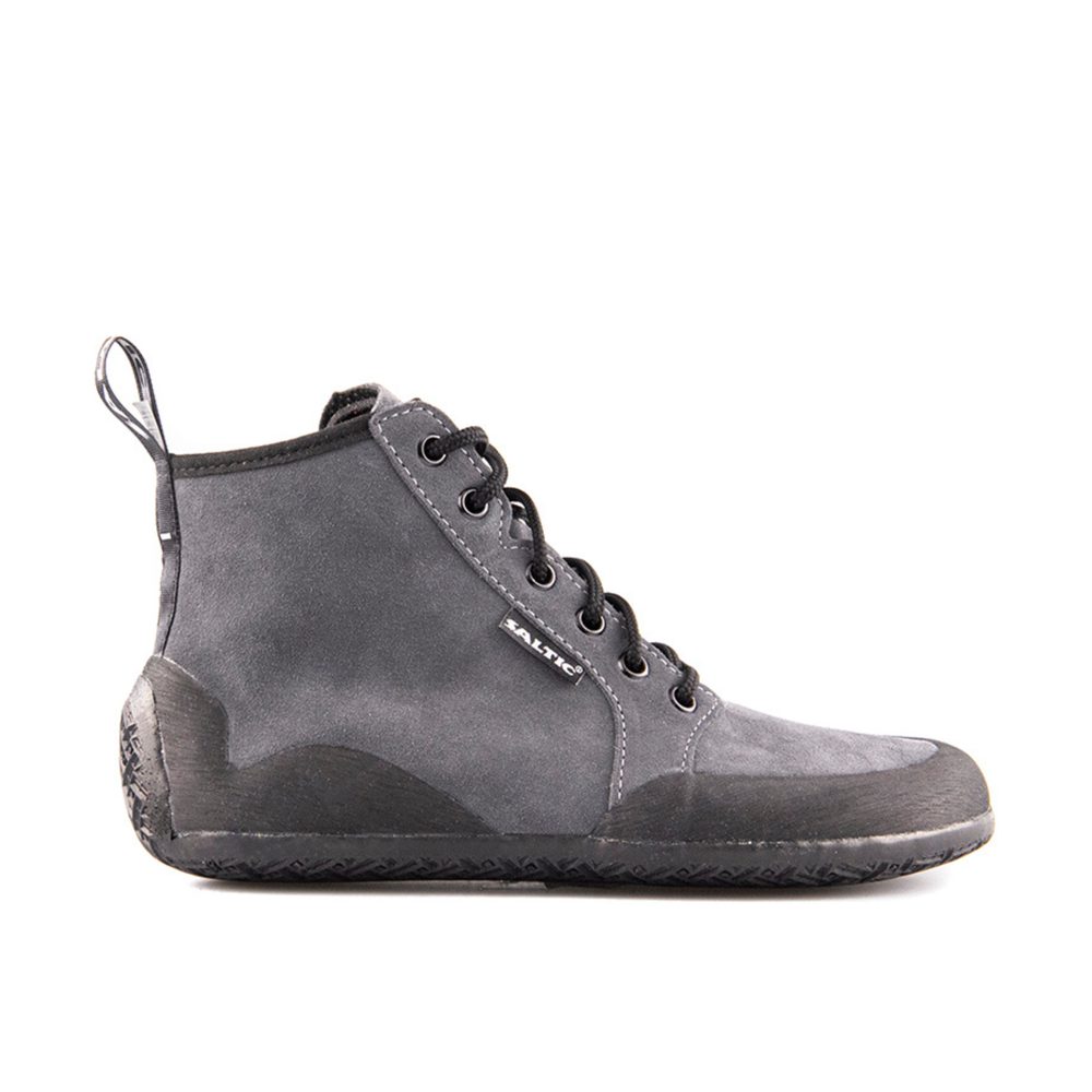Barefoot Boty SALTIC OUTDOOR HIGH šedé - 41