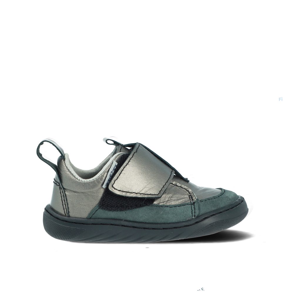 PEGRES PRVNÍ BOTIČKY SBF64 Antracit | Dětské první barefoot botičky - 21