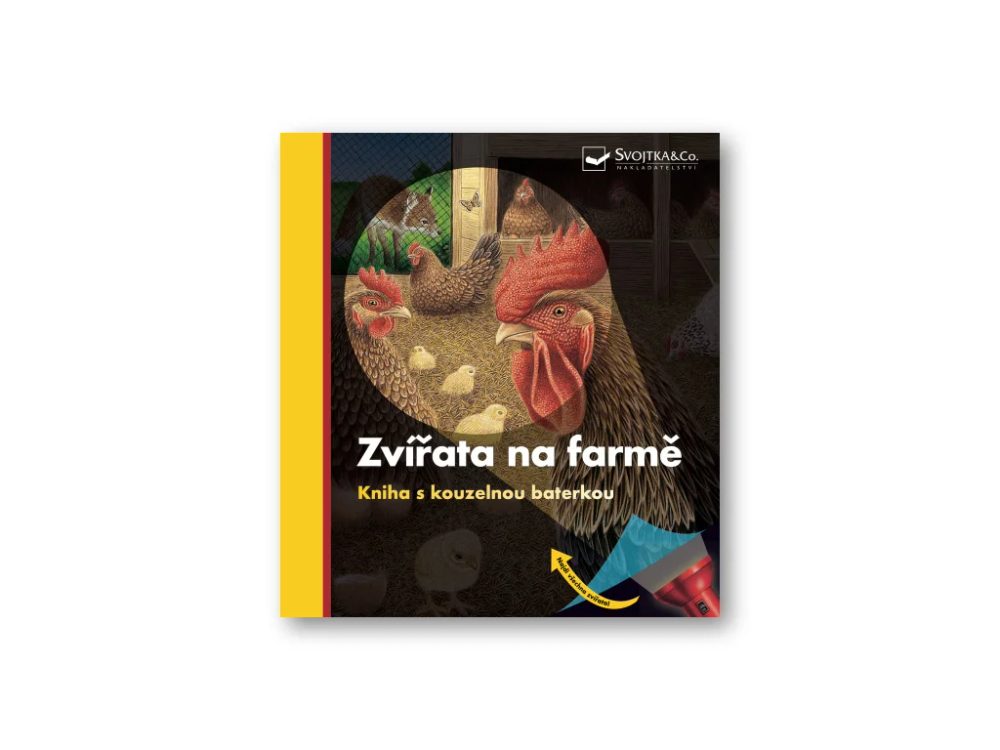 DĚTSKÁ KNIHA S KOUZELNOU BATERKOU Zvířata na farmě