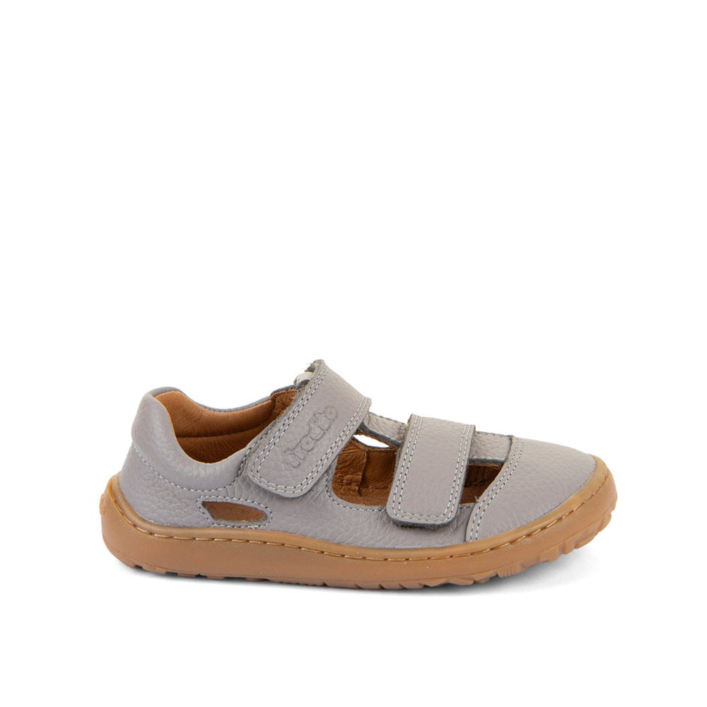 Dětské Barefoot Sandály FRODDO SANDAL VELCRO II šedé - 31