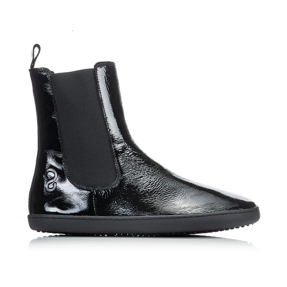 Dámské Barefoot Chelsea boty SHAPEN MAJESTY černé - 42