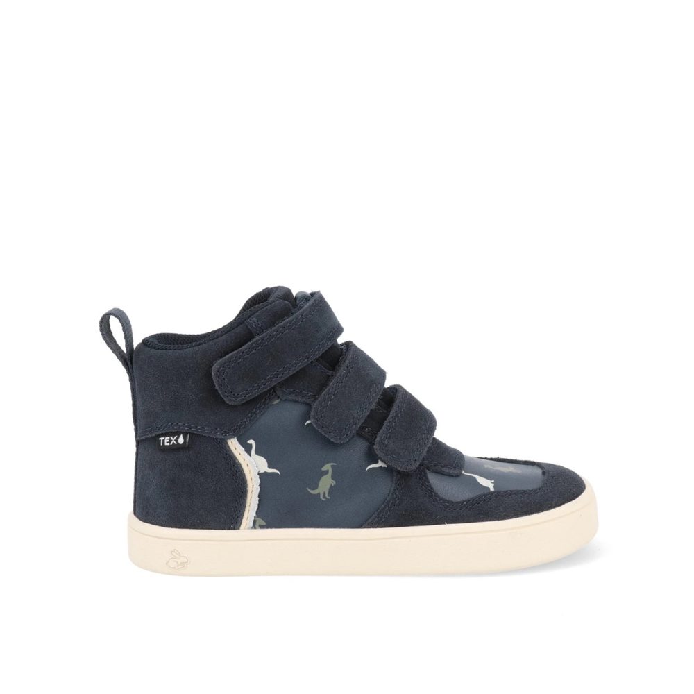 Dětské Barefoot Celoroční boty BUNDGAARD NERO MINI navy dino - 23