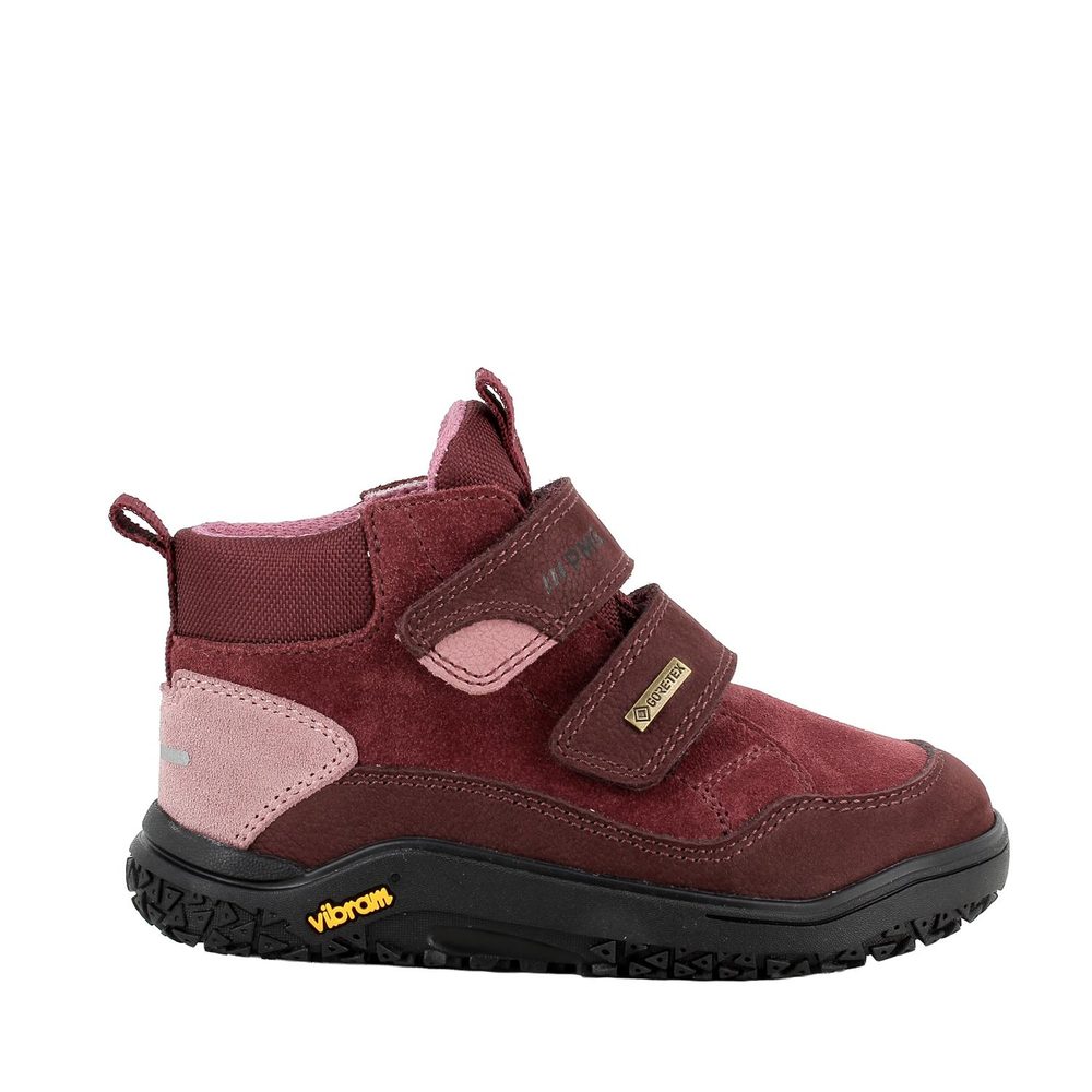 Dětské Barefoot Celoroční boty PRIMIGI PYR GTX 24182 vínové - 36