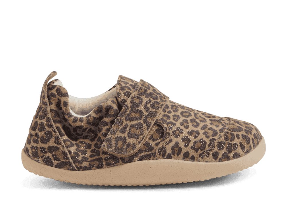 Dětské barefoot tenisky BOBUX XPLORER MARVEL leopard shimmer - 22