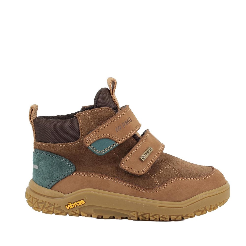 Dětské Barefoot Celoroční boty PRIMIGI PYR GTX 24182 hnědé - 32