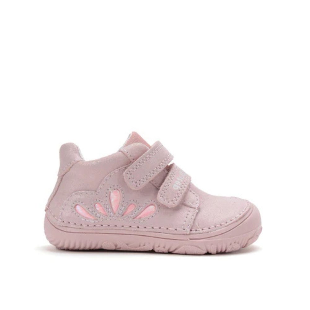 Dětské barefoot celoroční boty D.D.STEP S073-52355 Světle Růžová - 22