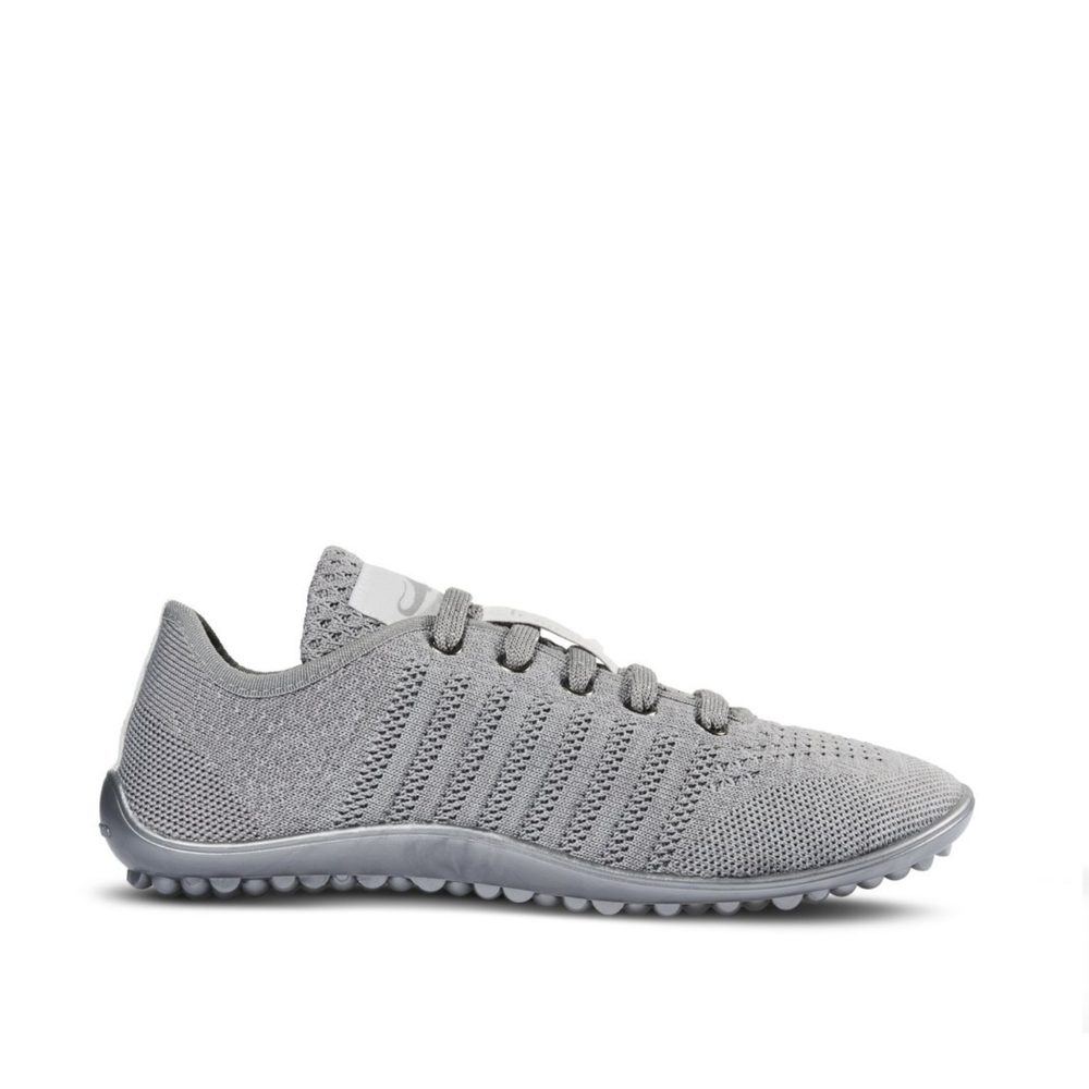 Dámské Barefoot Tenisky LEGUANO GO stříbrné - 46