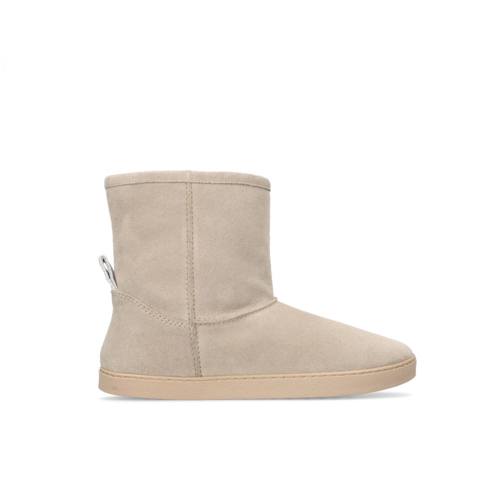 Barefoot Zateplené boty GROUNDIES COZY BOOT WOMEN béžové - 38