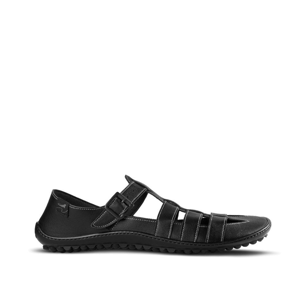 Pánské Barefoot Sandály LEGUANO JARO černé - 41