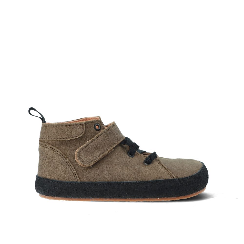 Dětské Barefoot Celoroční boty PEGRES BF32L zelené - 24