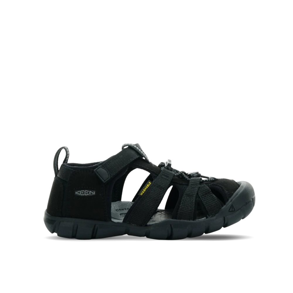 Dětské Barefoot Sandály KEEN SEACAMP II CNX black/grey - 29