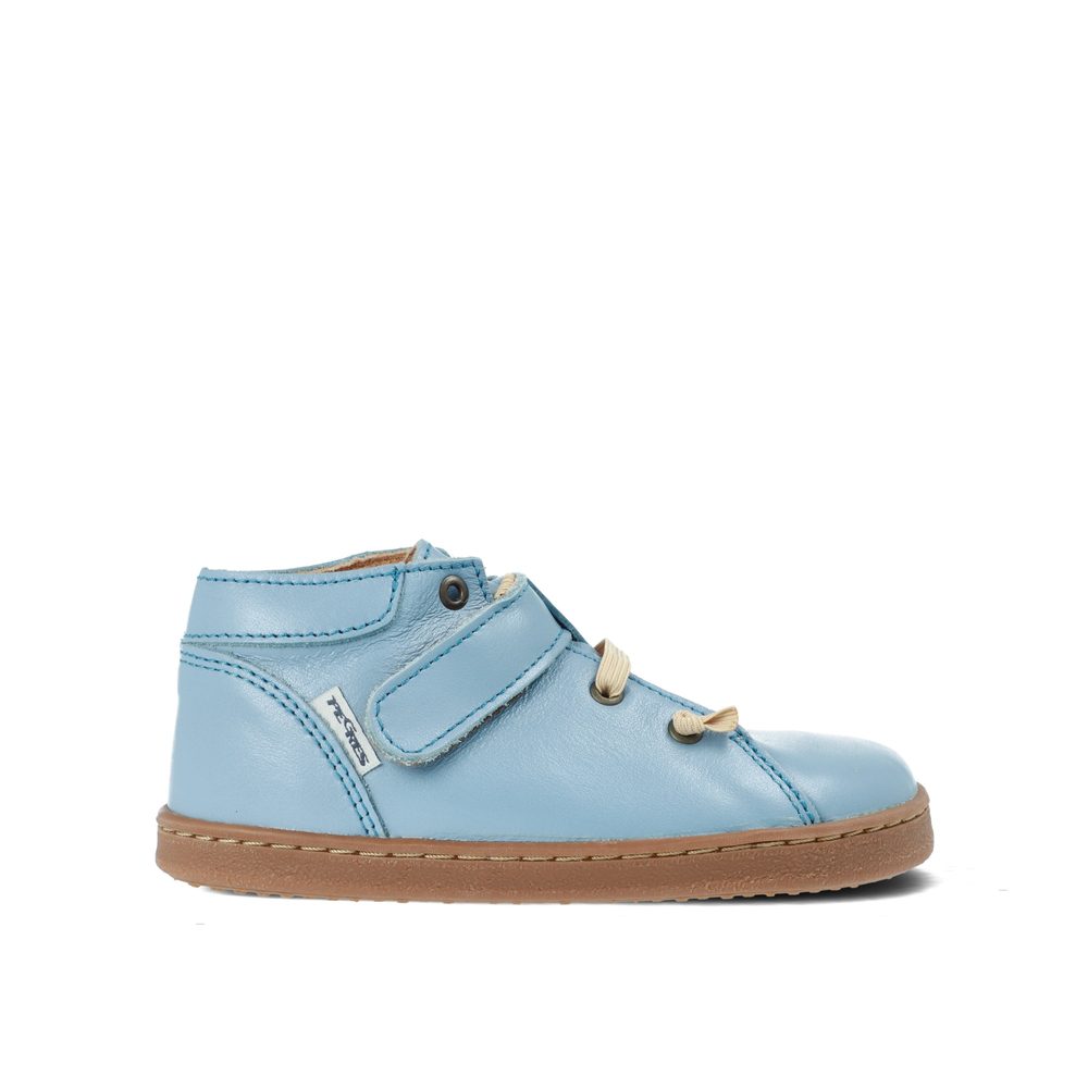 PEGRES CELOROČKY BF52 0.1 Blue | Dětské celoroční barefoot boty - 28