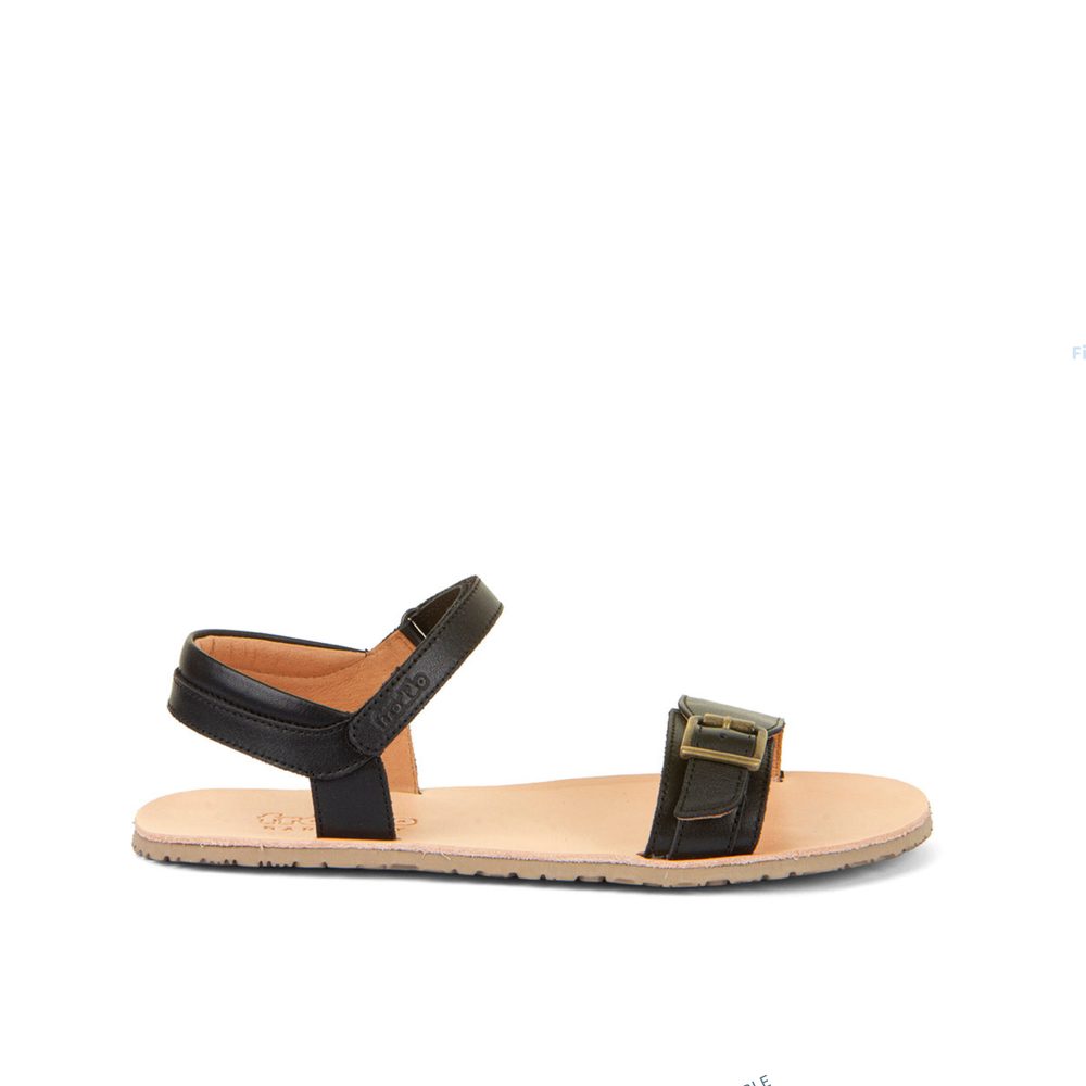 Barefoot Sandály FRODDO SANDAL FLEXY BUCKLE černé - 41