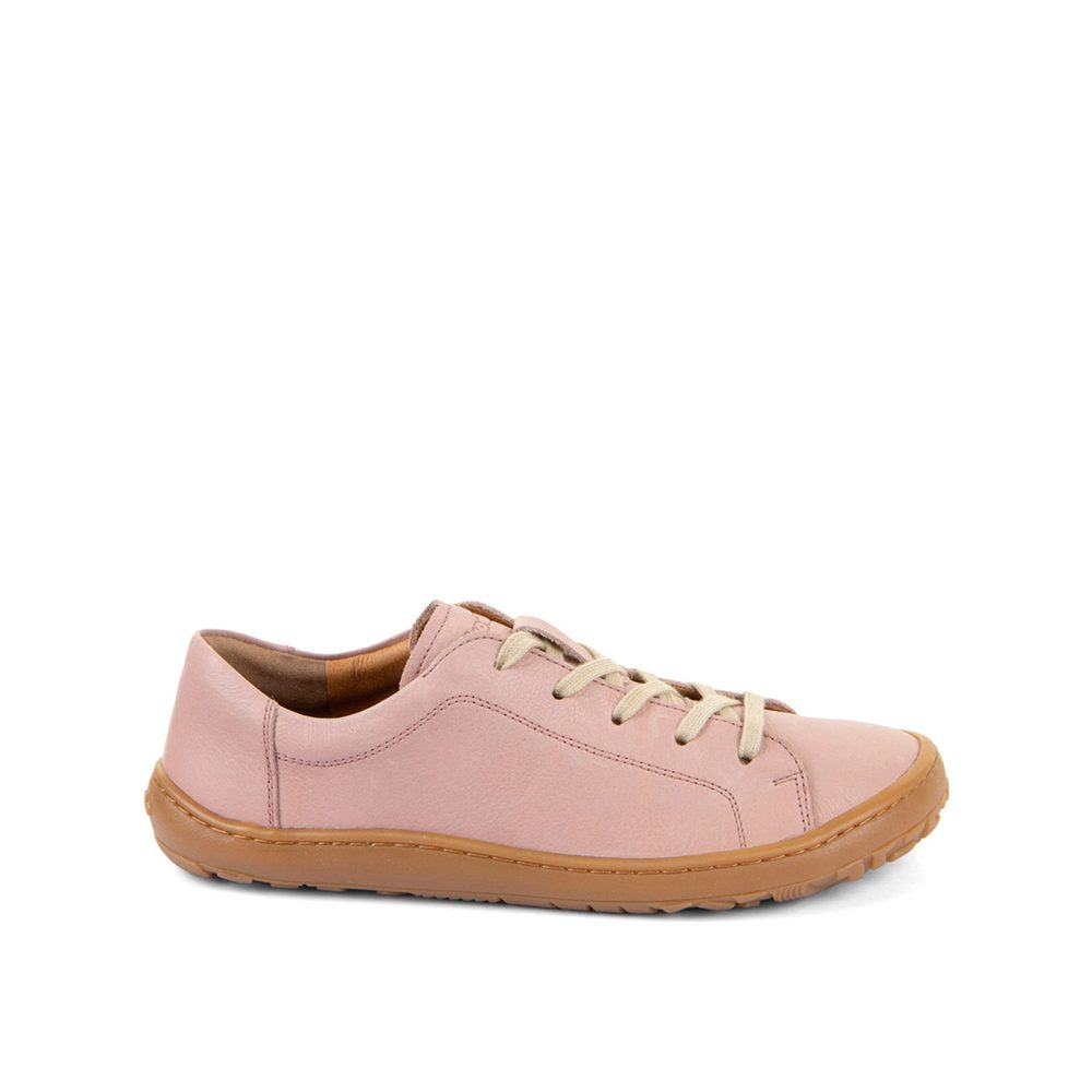 Barefoot Tenisky FRODDO leather laces růžové iii - 36