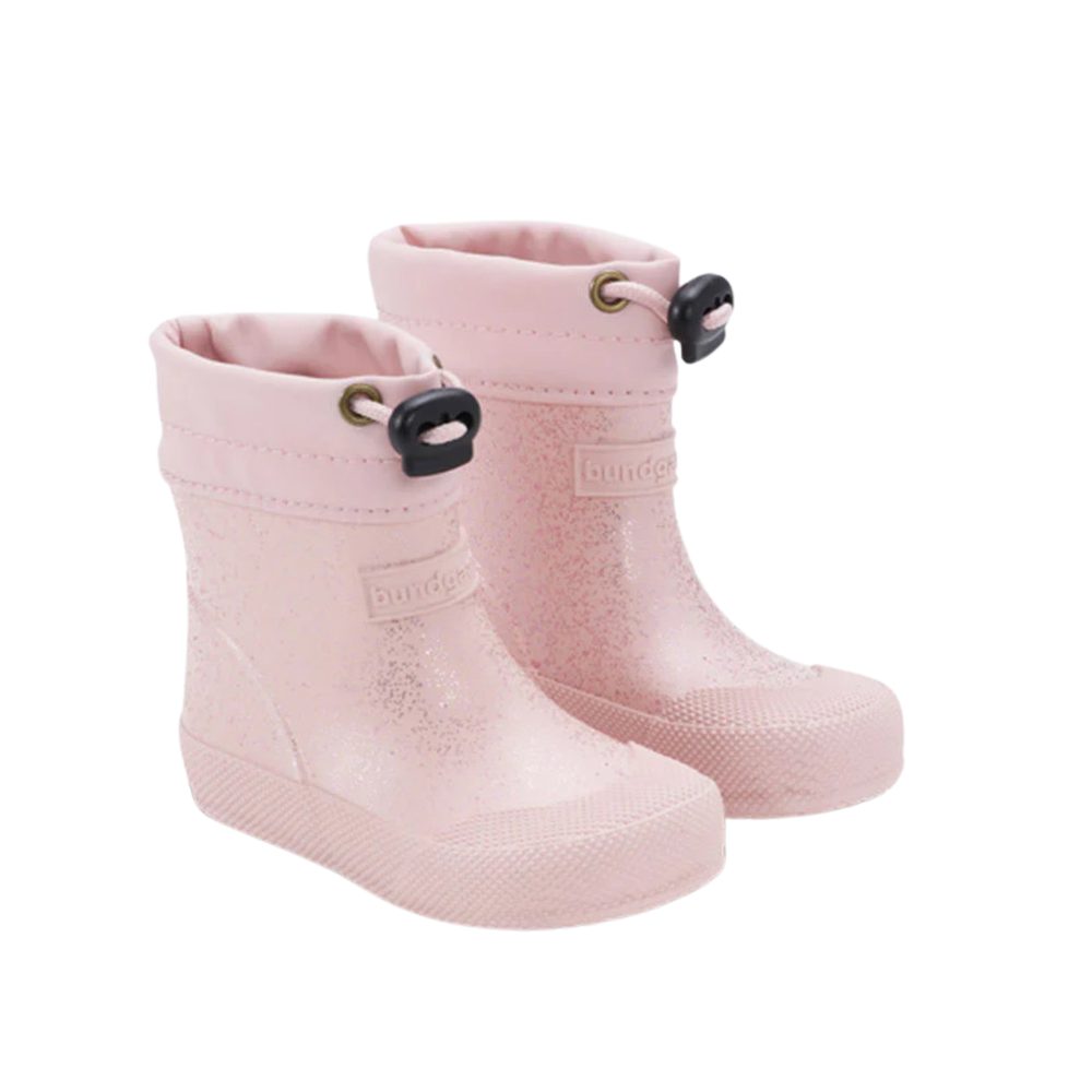 Dětské Barefoot Holínky BUNDGAARD MALIK starorůžové sparkle - 22