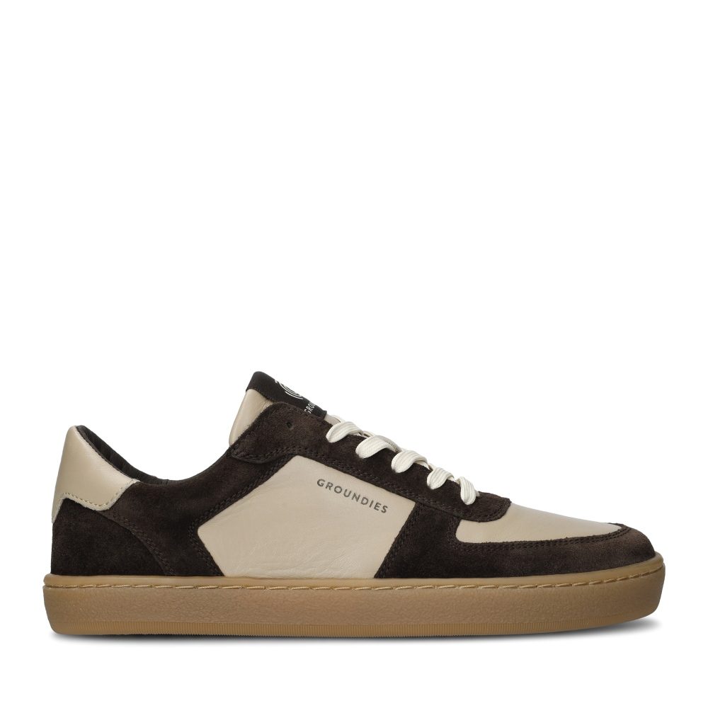 Levně Barefoot Tenisky GROUNDIES HAMPTONS 2.0 Regular espresso
