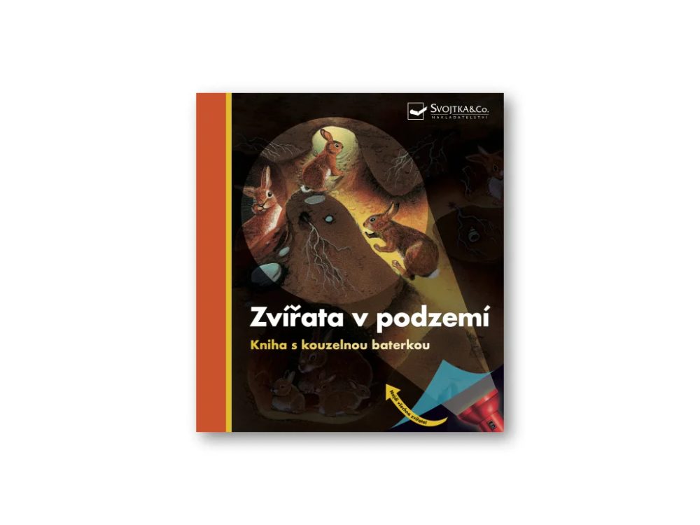 DĚTSKÁ KNIHA S KOUZELNOU BATERKOU Zvířata v podzemí