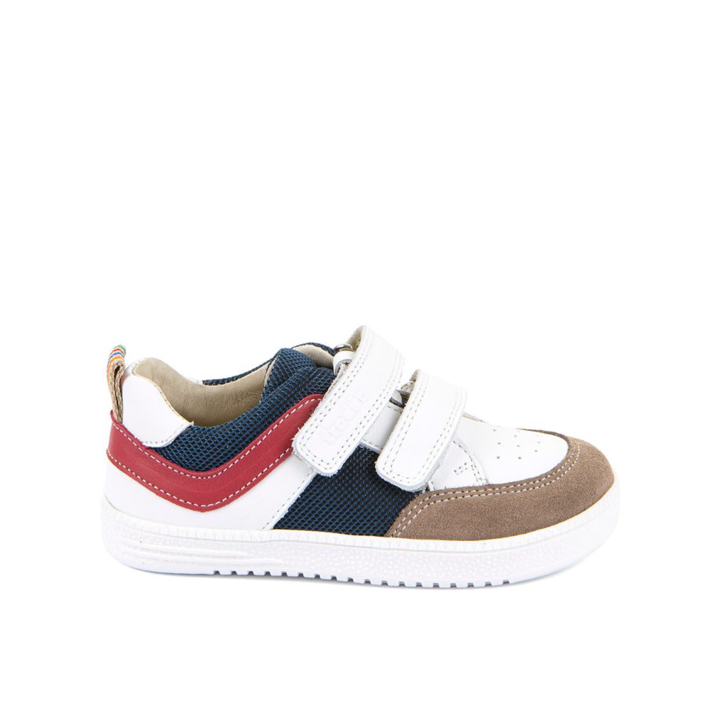 Dětské Barefoot Tenisky FRODDO LOOP modro červené - 25
