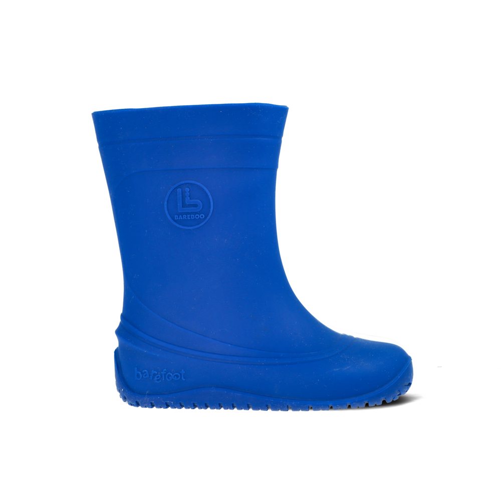 Dětské Barefoot Holínky BAREBOO MONSOON 1.0 blue - 23