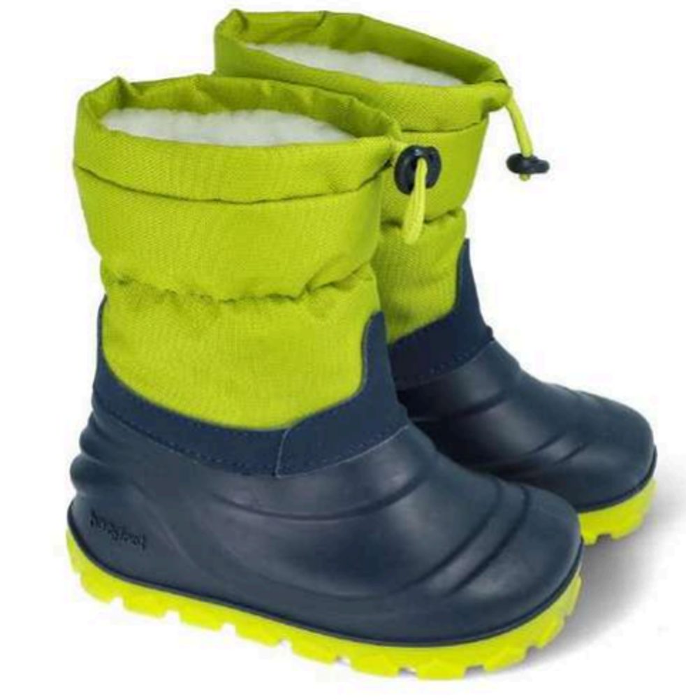 Dětské barefoot zimní sněhule RAYVE SNOWSTORM námořnicky modré/limetkové - 27