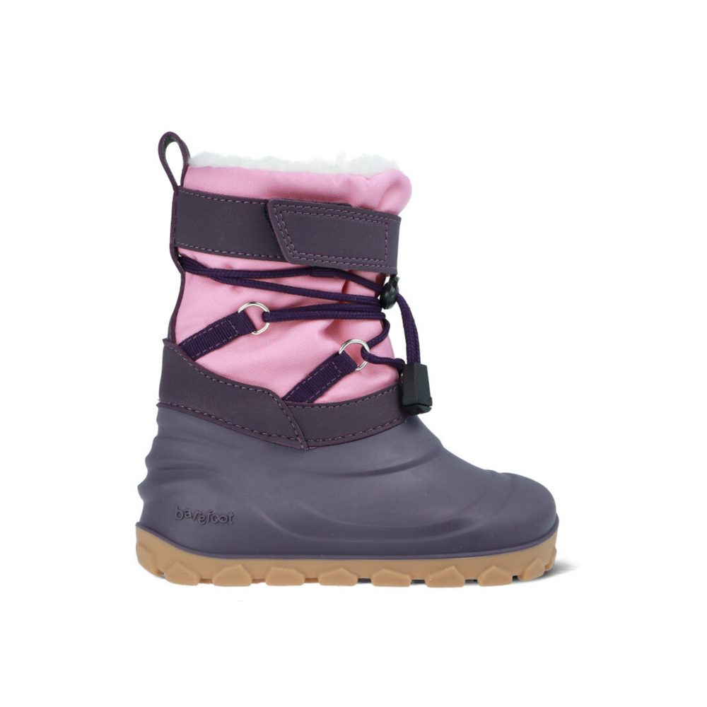 RAYVE FROST HOPPER Purple/Pink | Dětské barefoot sněhule - 32