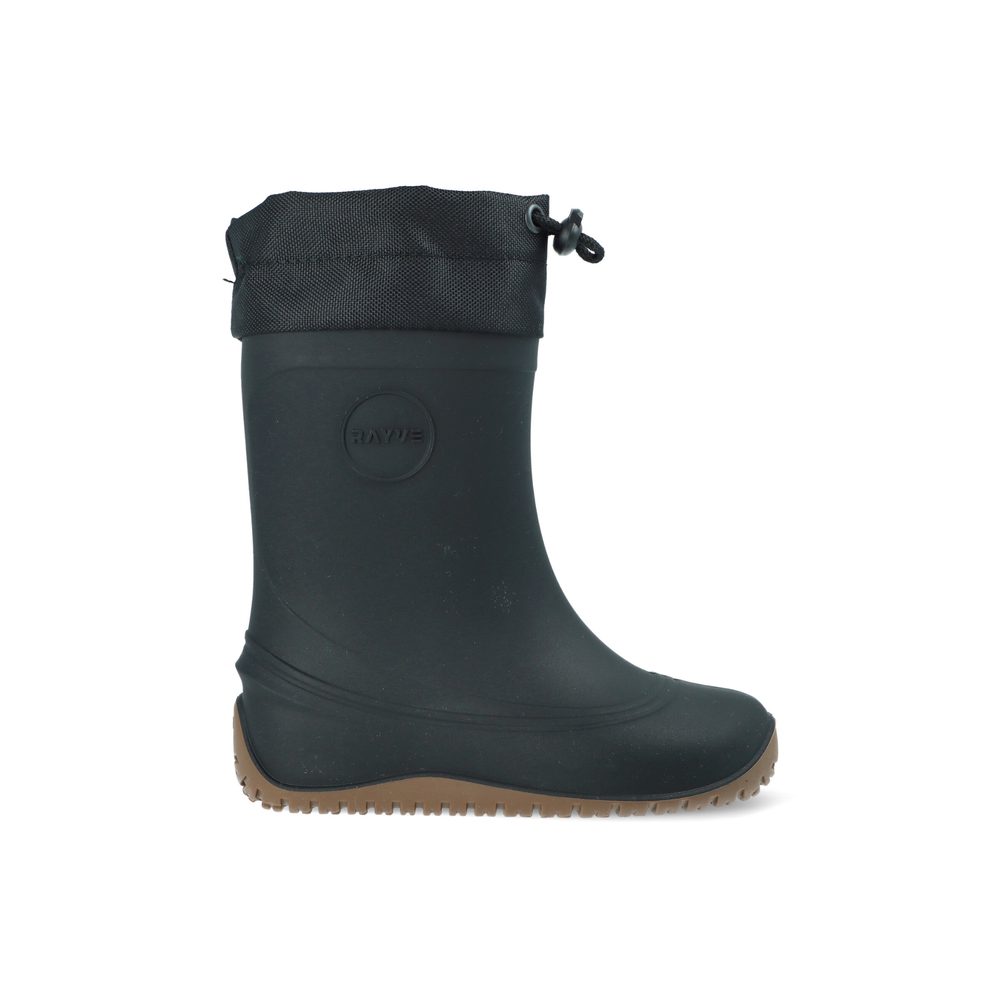 Dětské Barefoot Holínky RAYVE MONSOON COVER black/caramel - 28