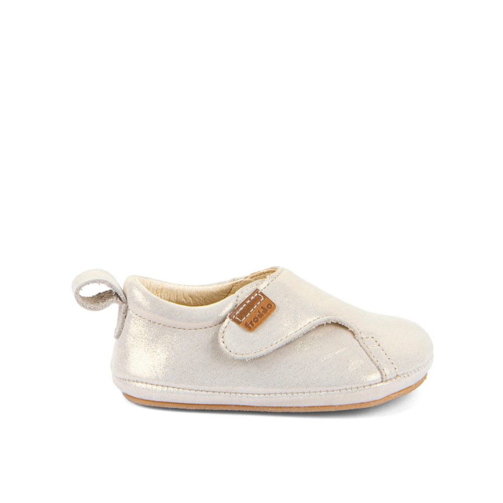 Dětské Barefoot Botičky FRODDO PREWALKERS II zlaté shine - 21