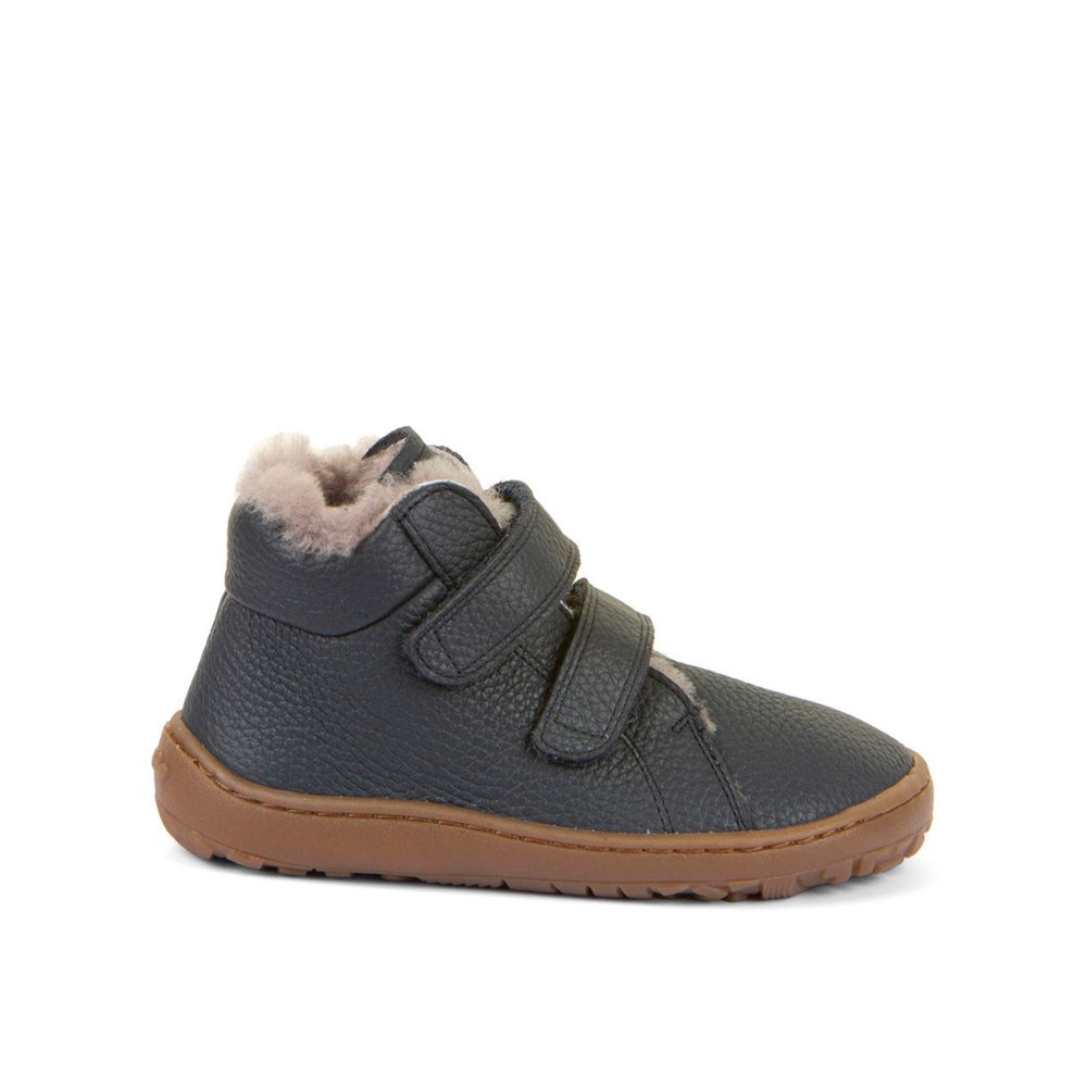 Dětské Barefoot Zimní boty FRODDO ZIMNÍ FURRY tmavě modré - 28